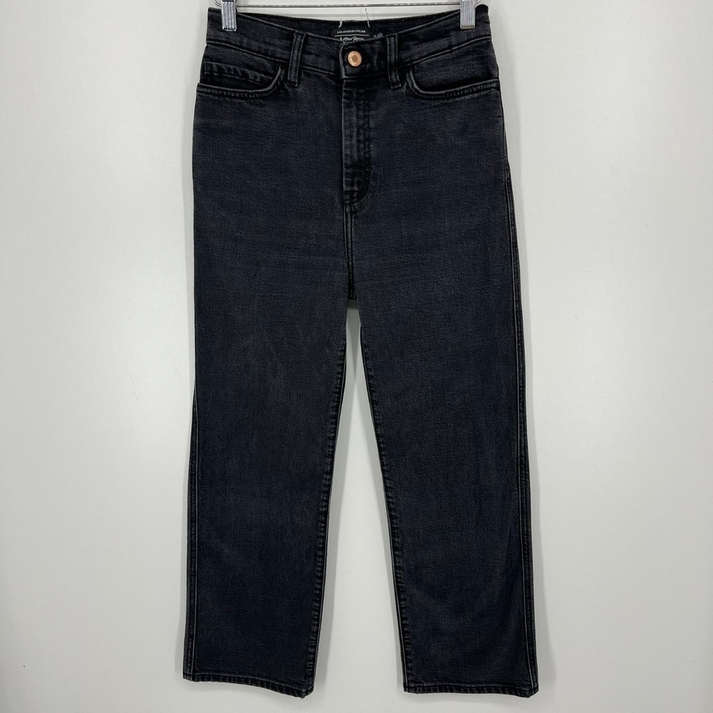 Los Angeles Atelier & Other Stories Jeans Women's 26 Black High Rise Straight‎